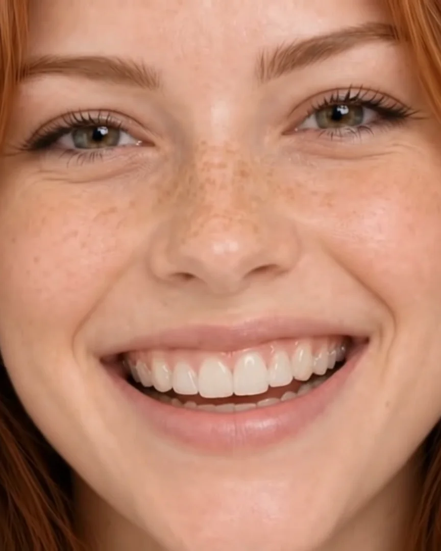 Sorriso de paciente: depois